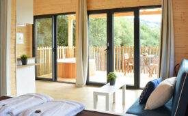 Cabañas Compostela: 2 noches en cabaña A Fervenza para 2 personas