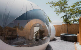 Fuente del Lobo Glamping & Bungalows: 1 noche en burbuja deluxe para 2 personas