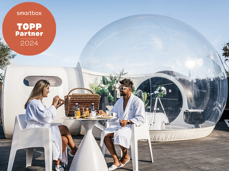 10000029790231254156839 1 noche con cena en burbuja premium Clean Air en Hotel Zielo de Levante